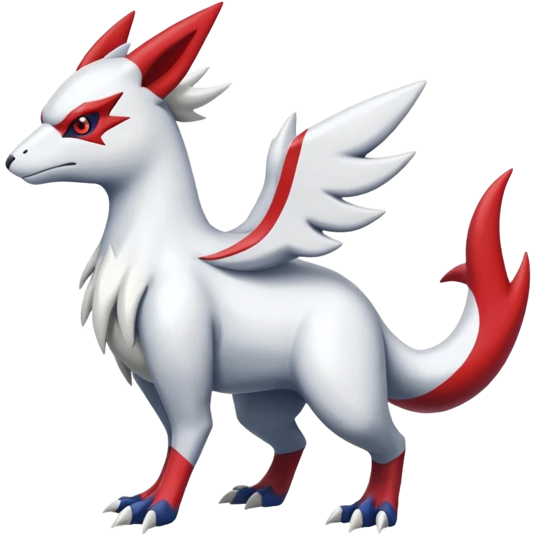 Latias-Reshiram-Zangoose-Absol-Fusion (full body) emoji