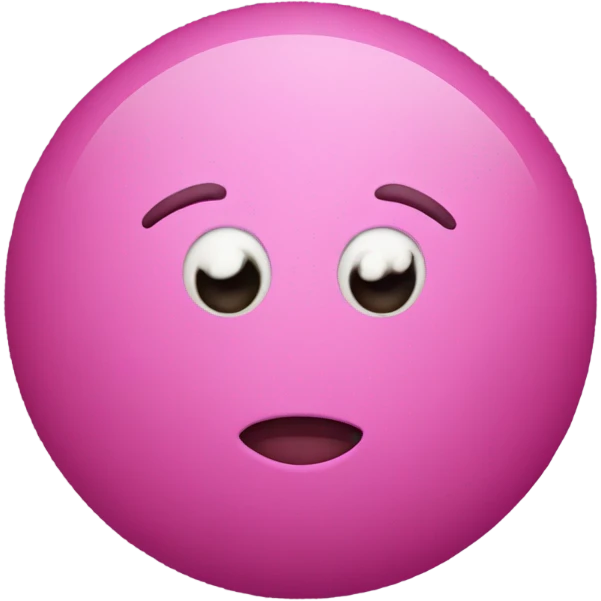 Planet pink emoji
