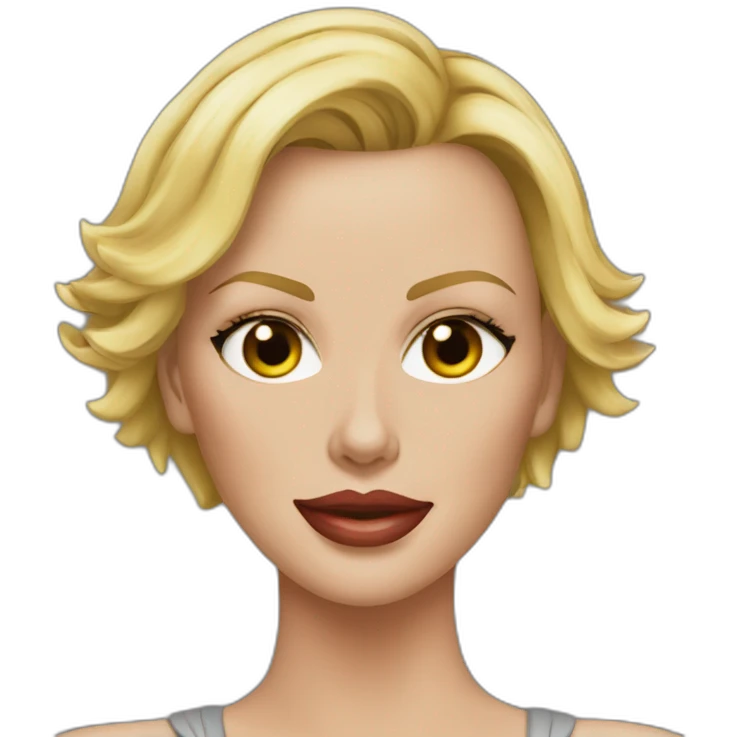 charlize theron ultra realistic emoji