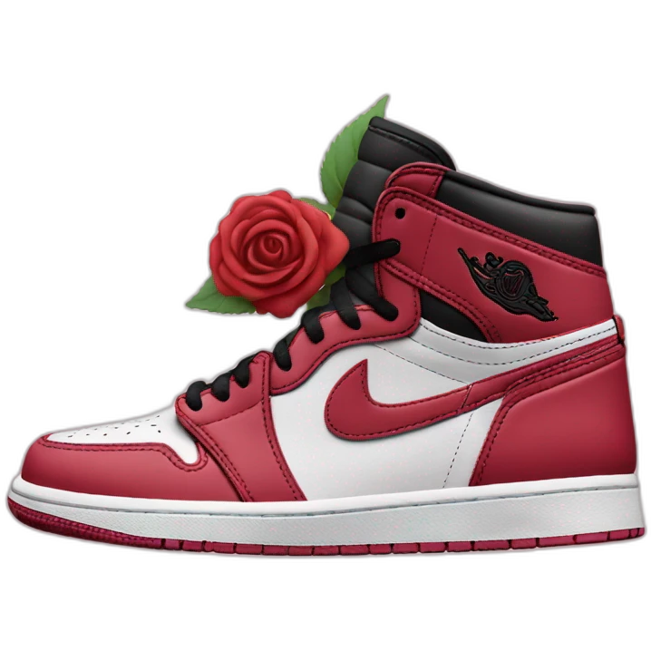 Jordan 1 rose emoji