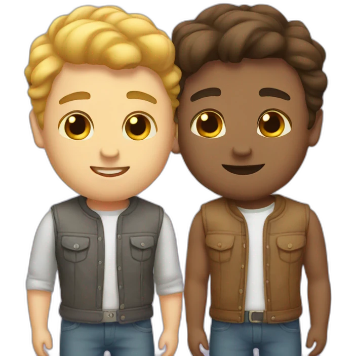 gay couple emoji