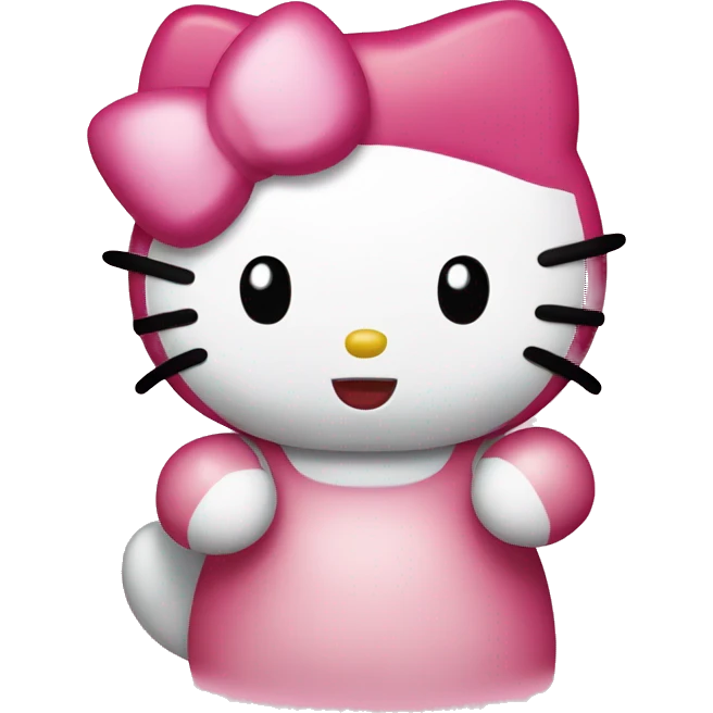 Hello kitty emoji