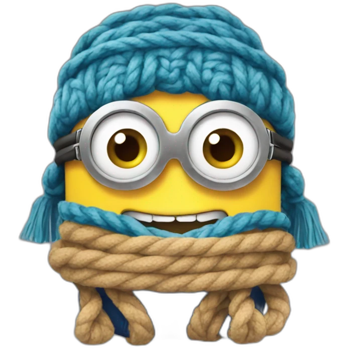minion with rope scarf emoji