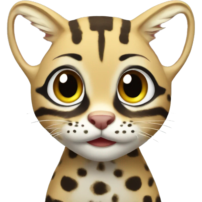little ocelot emoji