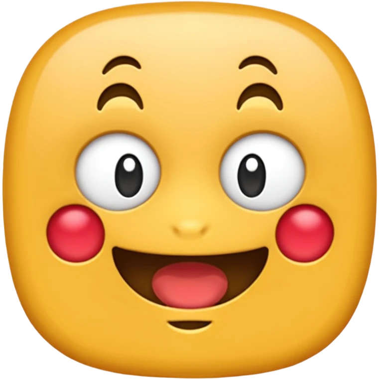 크기 80*80px의 빨간색 네모 emoji