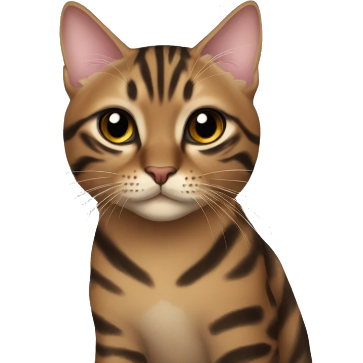 Beautiful woman long darkhair hug bengal cat emoji