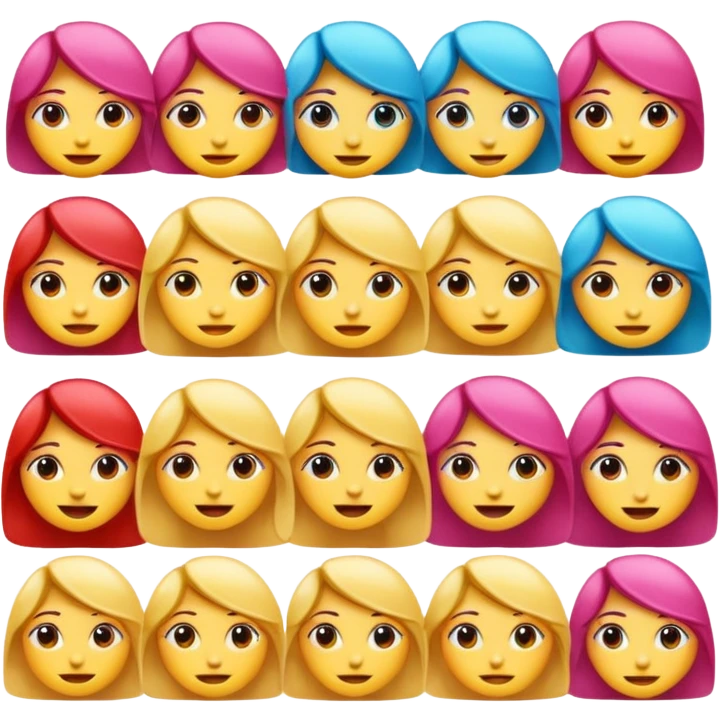 Create aesthetic and girly emojis emoji