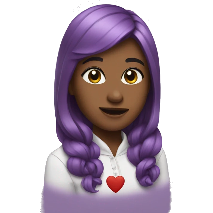 love violet emoji