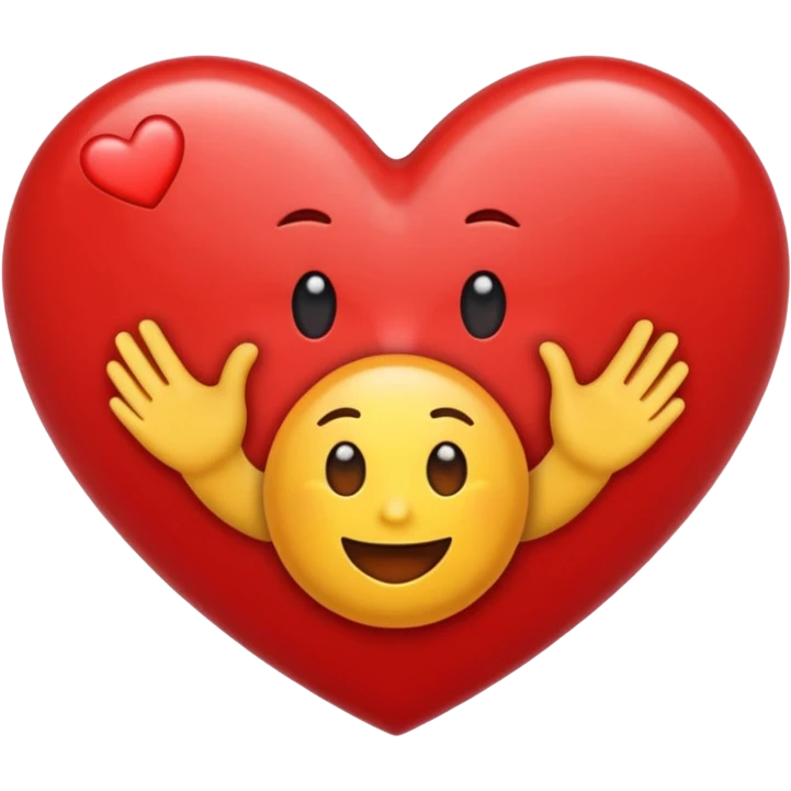 Susunkan aku emoji menjadi sebuah gambar love emoji