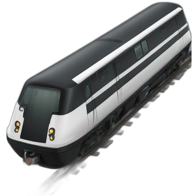 Black cat rail emoji