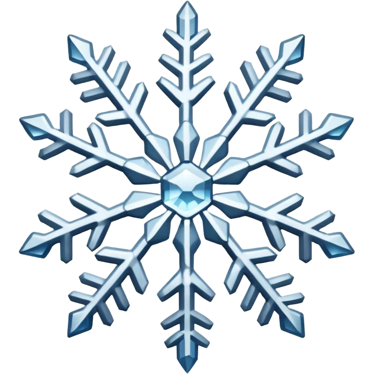 Snowflake emoji