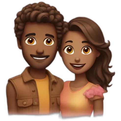 With my love emoji