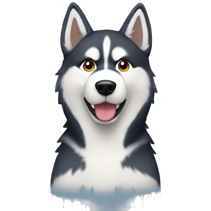 Husky emoji