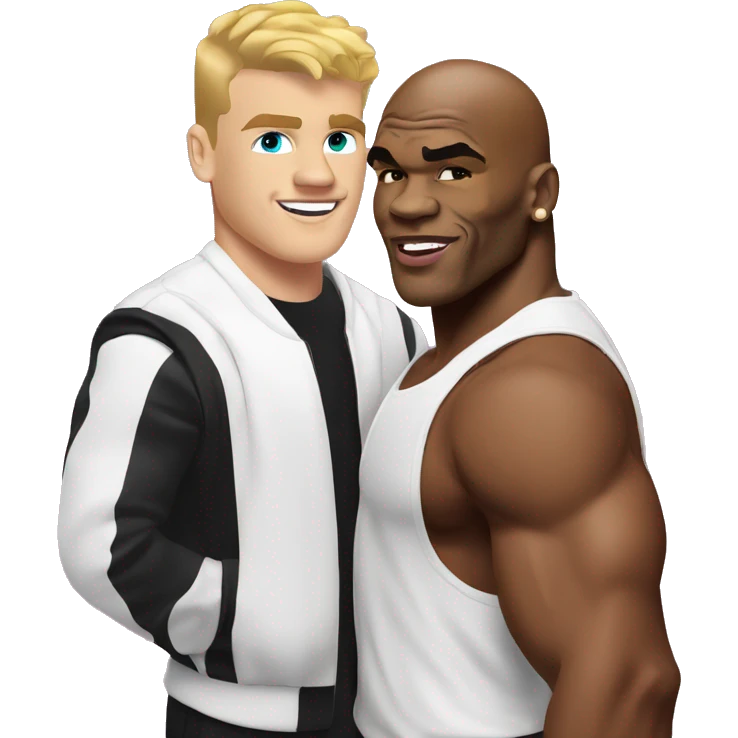 Jake Paul and Mike Tyson  emoji