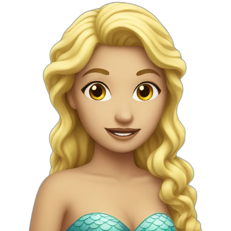 La sirenita emoji