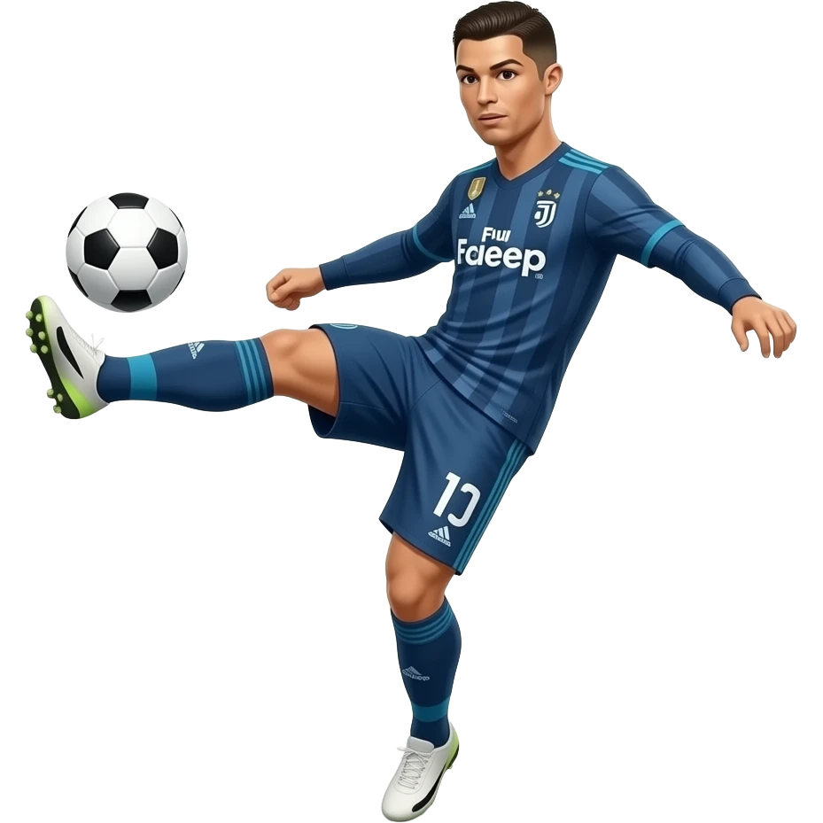 Ronaldo Bicycle emoji