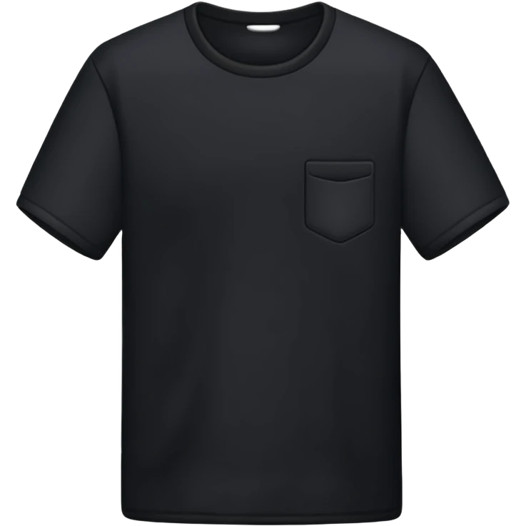 black shirt emoji