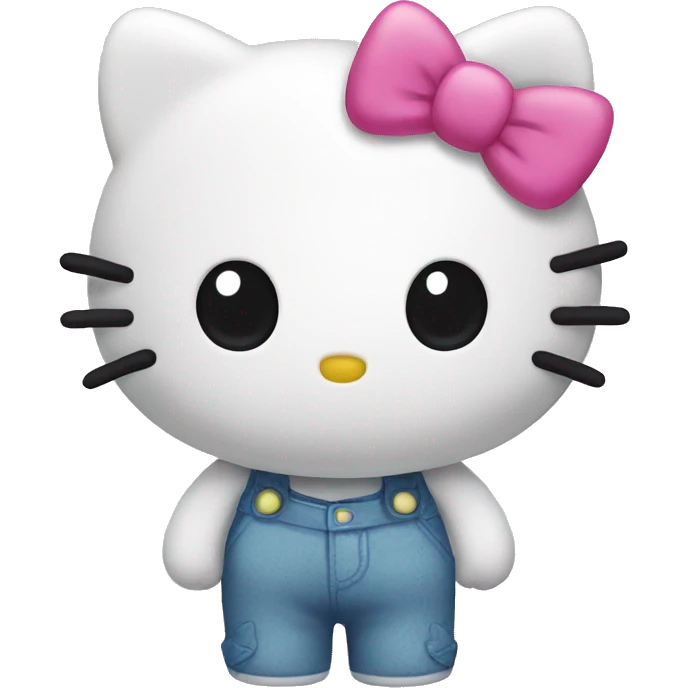 Hello kitty emoji