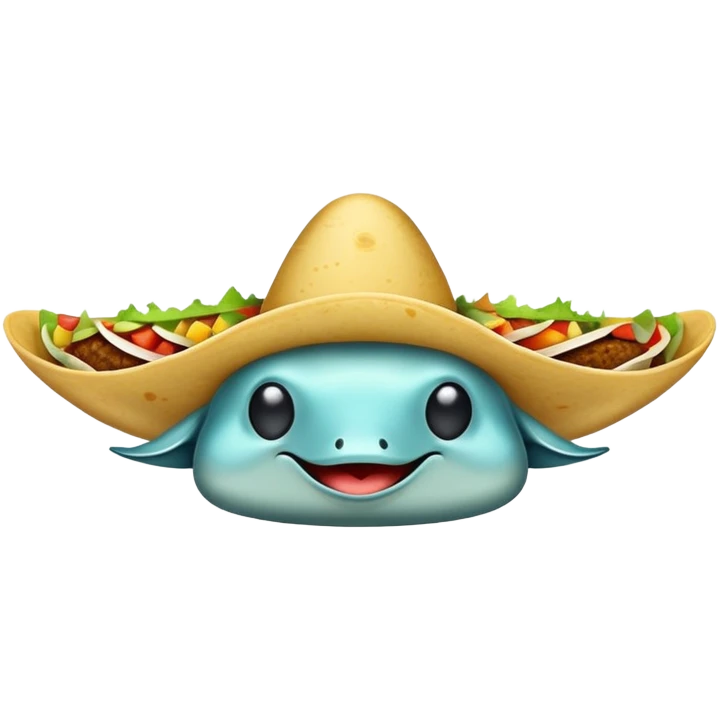 Stingray with tacos emoji