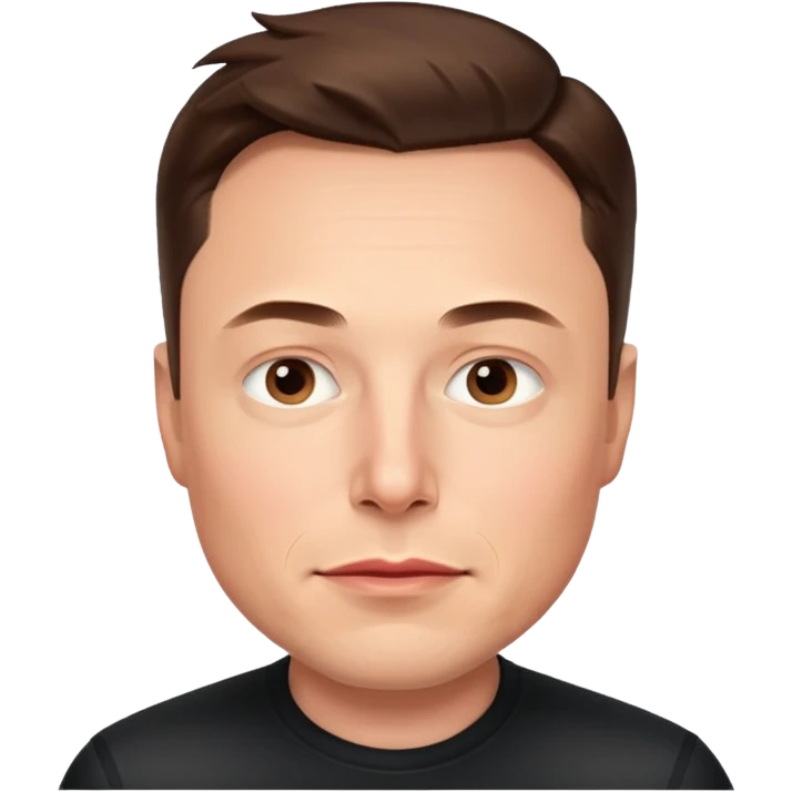 Elon Musk emoji