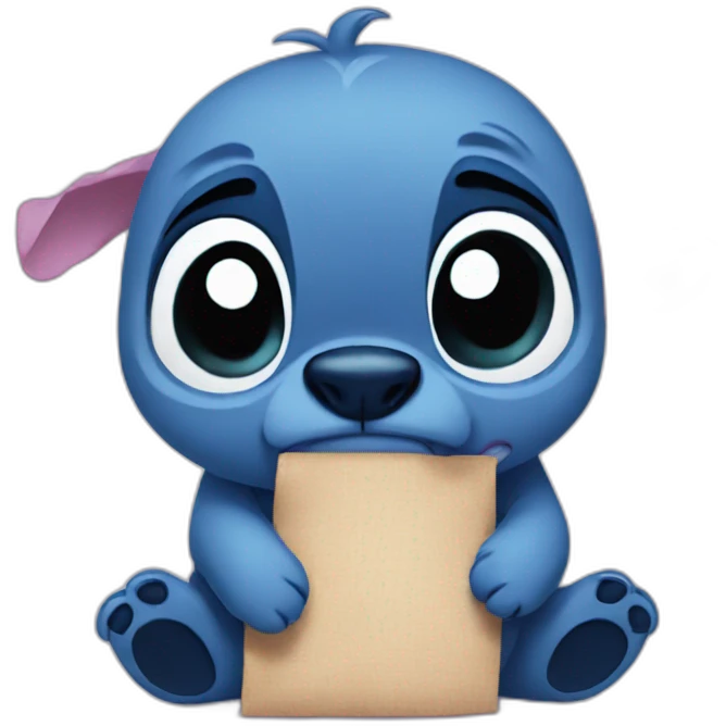 sad stich emoji