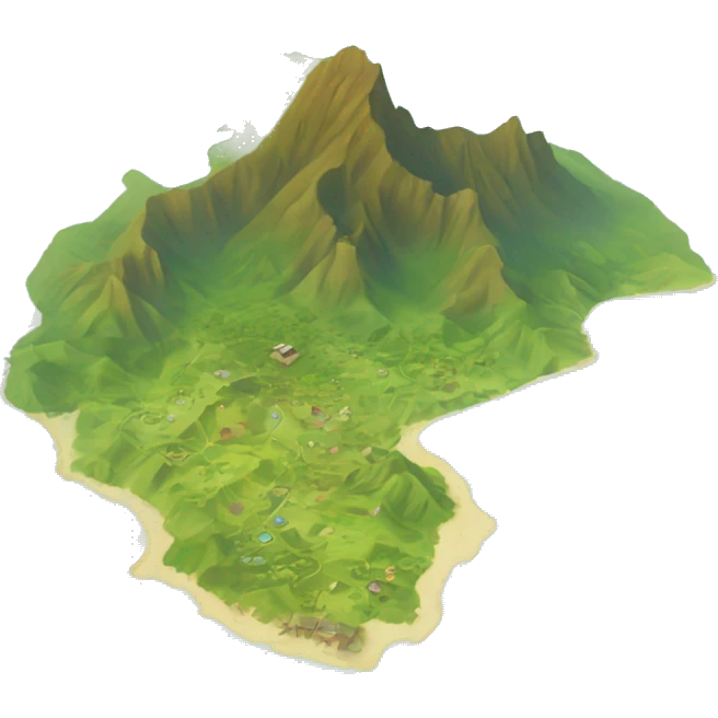 moorea map emoji