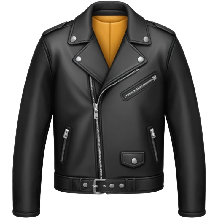 leather jacket emoji
