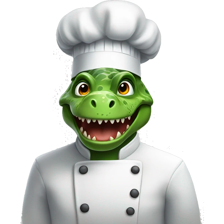Dino chef emoji