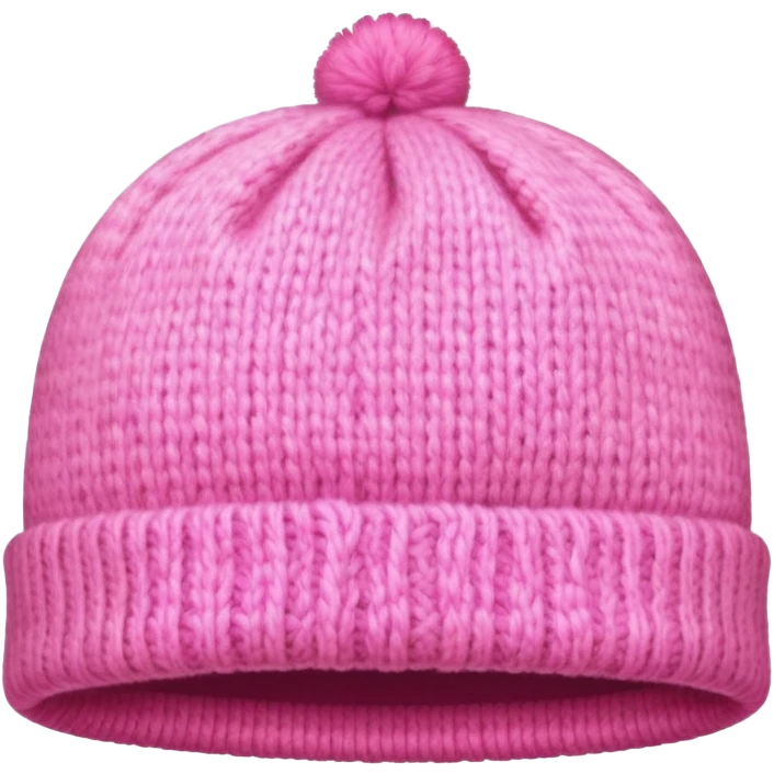 Pink hat  emoji