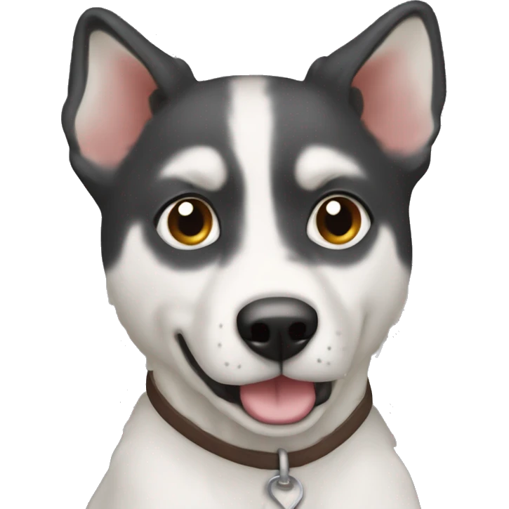 anjing ngakak emoji