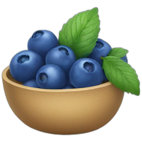 blue berry emoji
