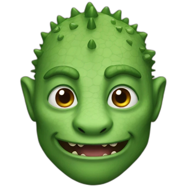 Lizard man emoji