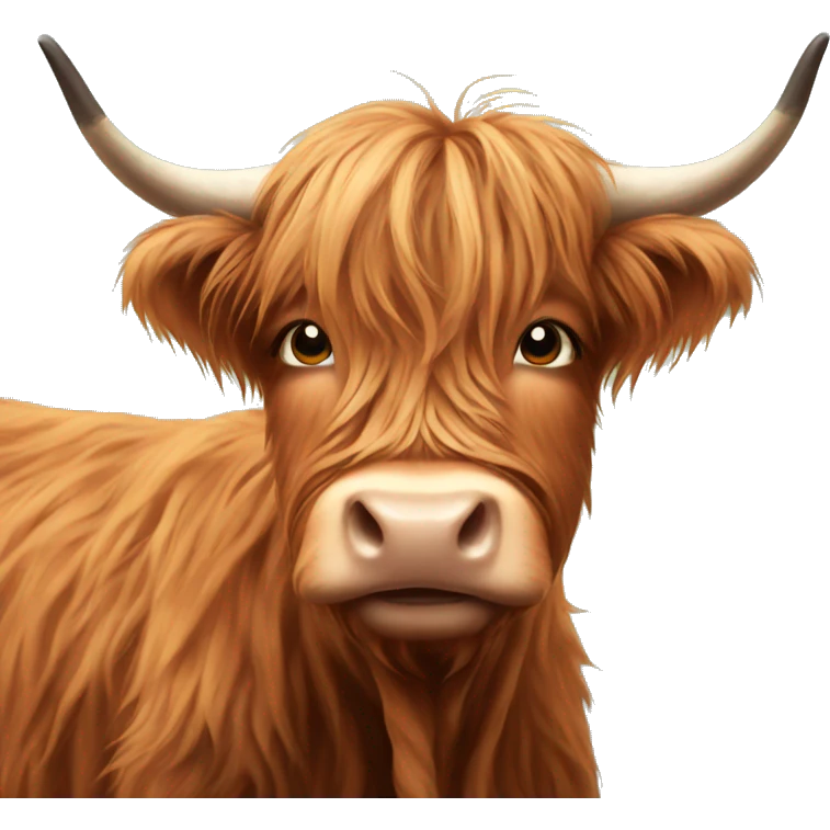 highland cow emoji