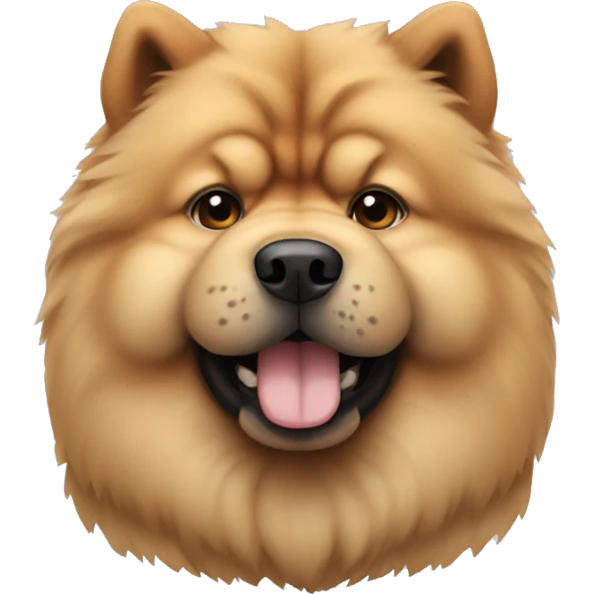 Chow chow emoji