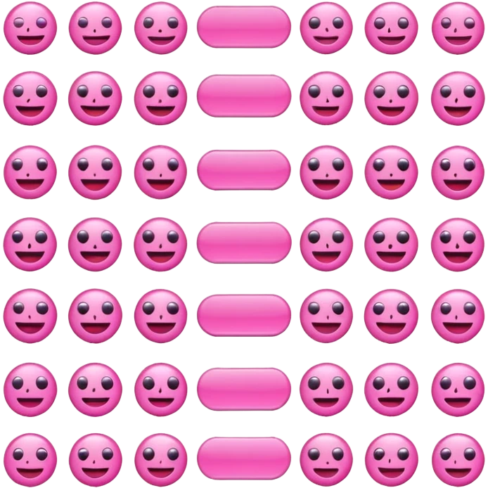 Pink emojis emoji