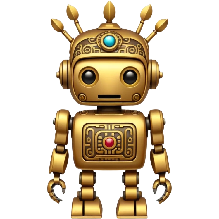 Aztec Robot  emoji