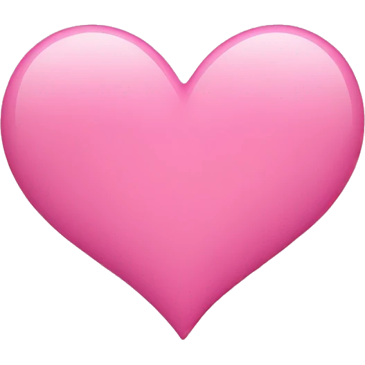 pink heart emoji