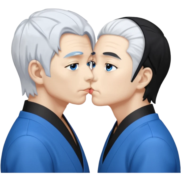 satoru gojo making out kissing with suguru geto emoji