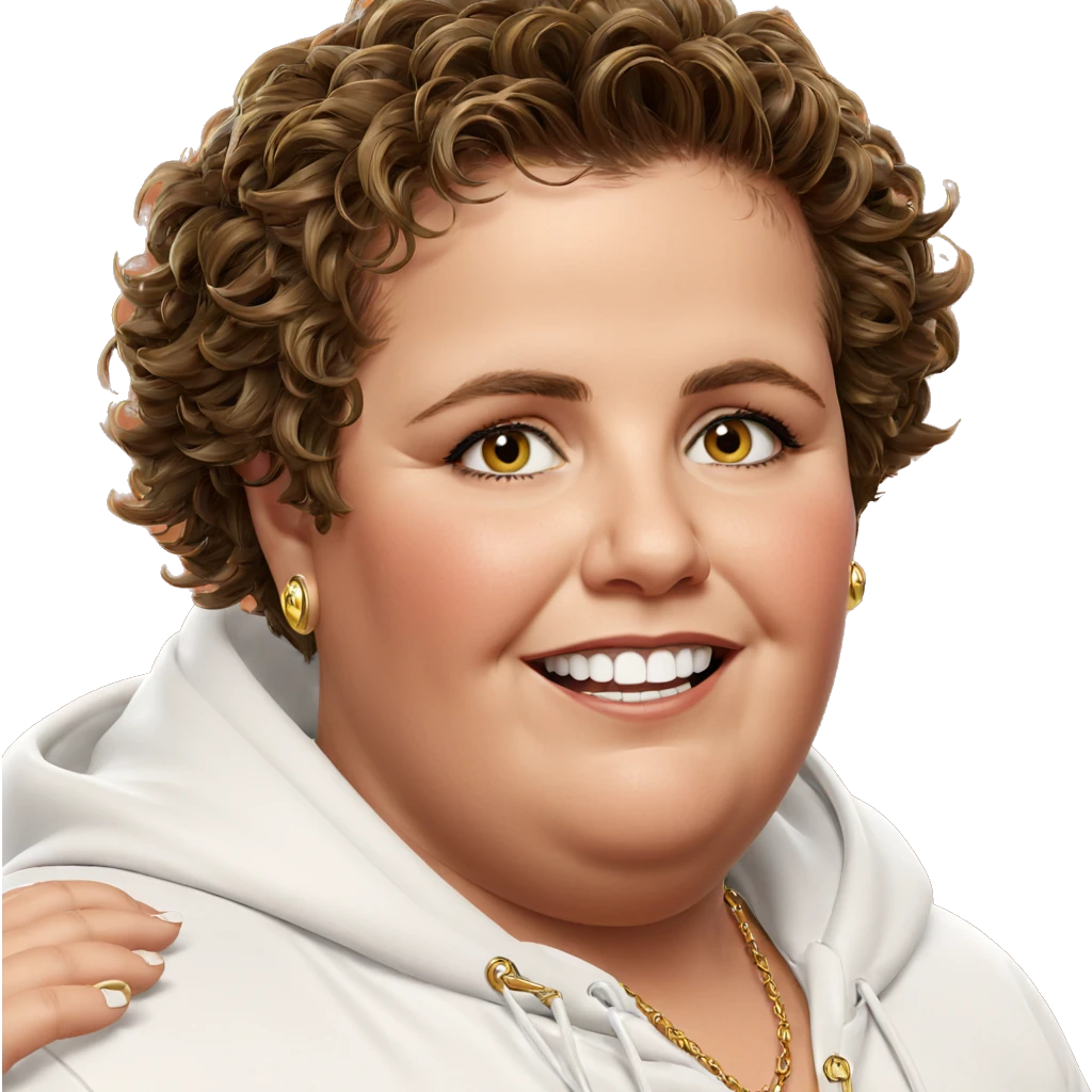 smiling boy with jewelry emoji