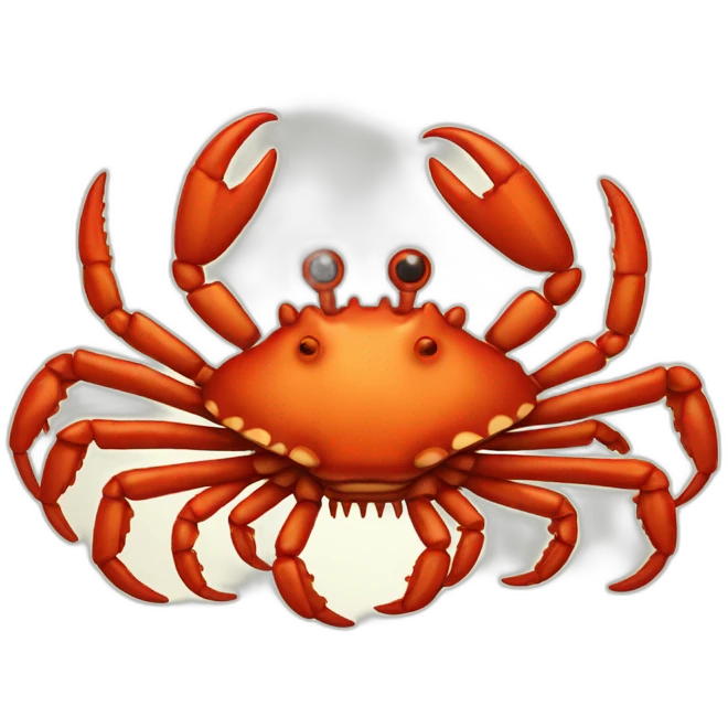 A King Crab With 10 Legs emoji
