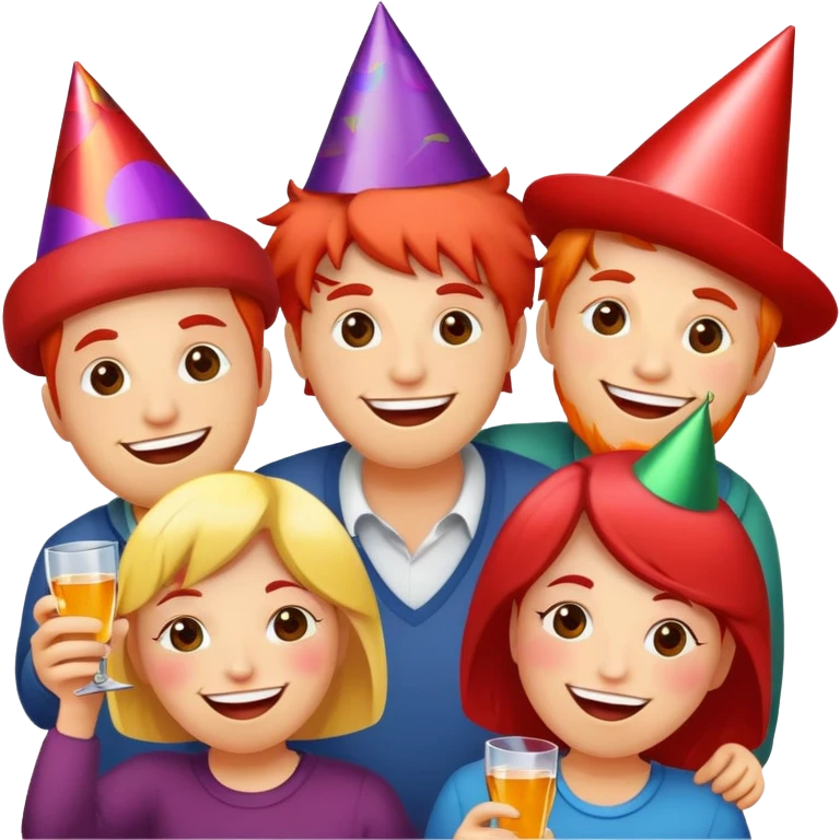 Drunk people emoji
