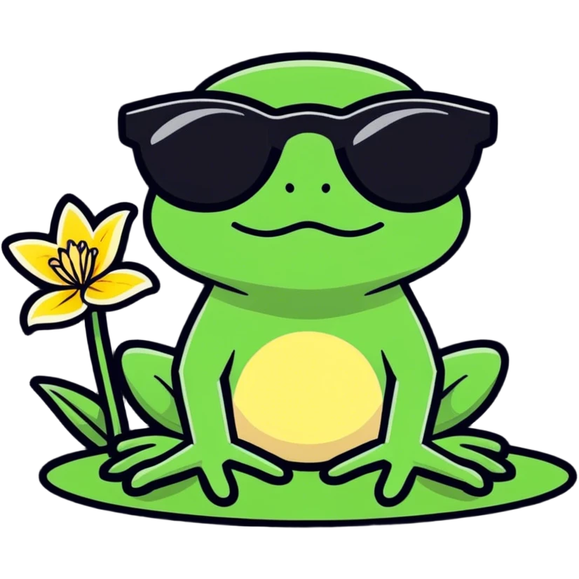 Sog with sunglasses emoji