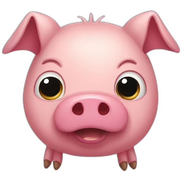 Spider pig emoji