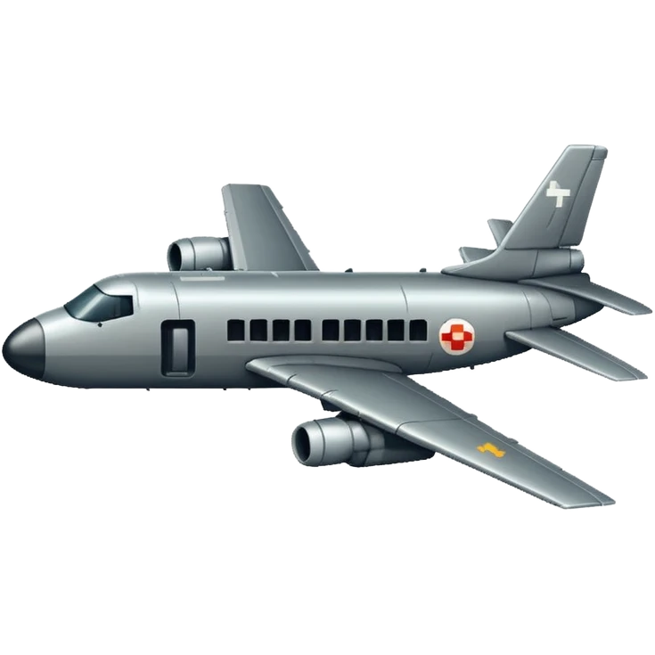 8bit bomber airplane emoji