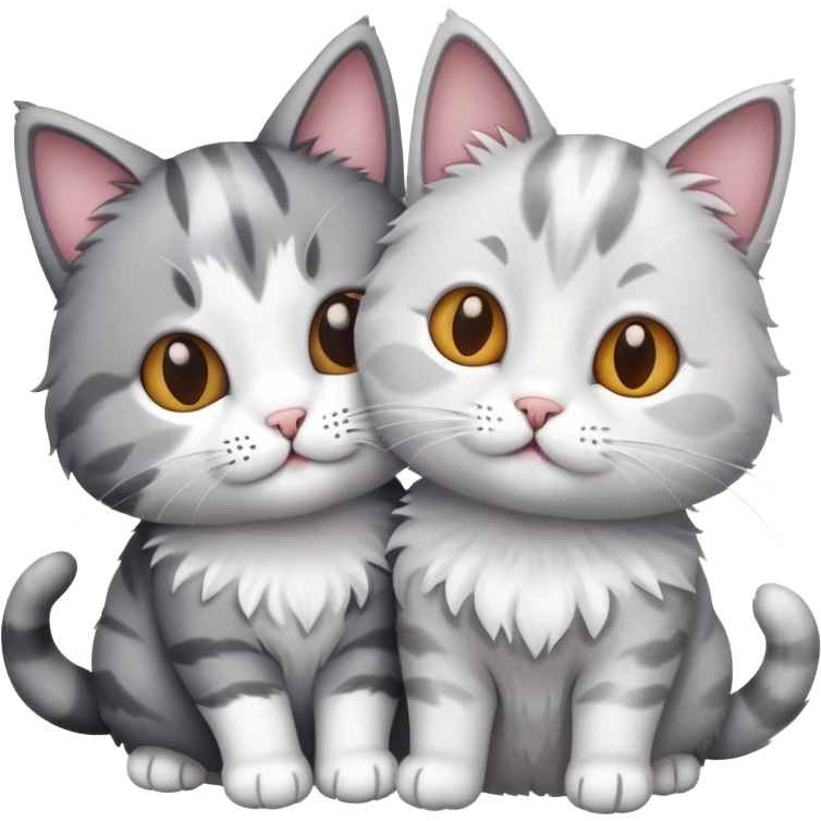 Cat with friend  emoji