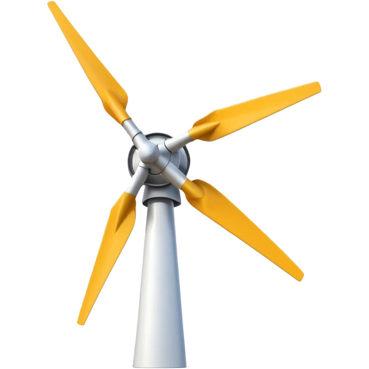 a modern wind turbine  emoji