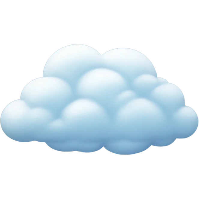cloud emoji