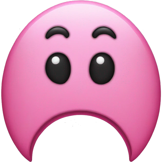pink pacman emoji