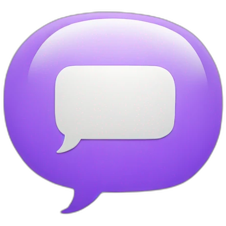 speech bubble emoji