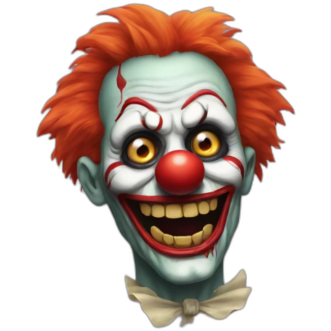 zombi clown emoji